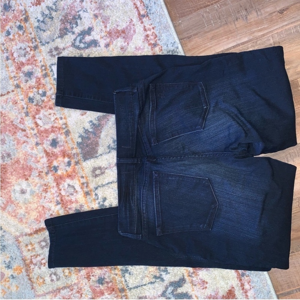 DL1961 Emma Dark Wash Stretch Maternity Skinny Jeans Leggings Size 25 - Picture 7 of 7